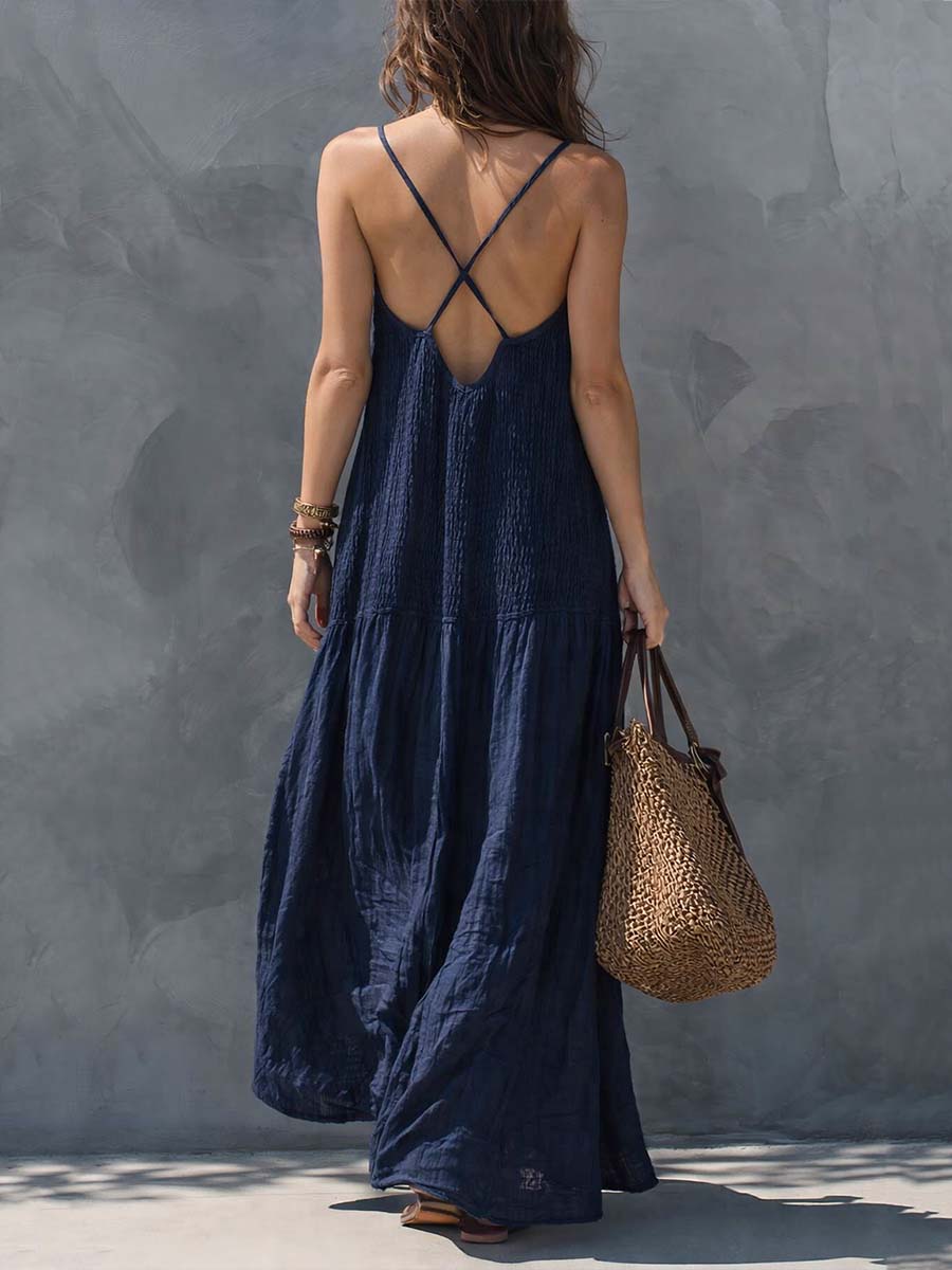 LUNA | Maxi Abito Boho Patchwork - Stile Unico e Comfort Infinito!