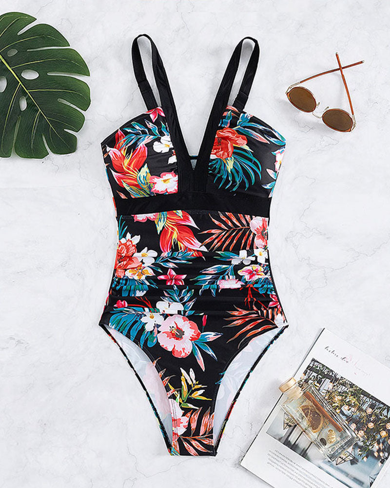 Fernanda - Costume da Bagno Elegante con Stampa Floreale