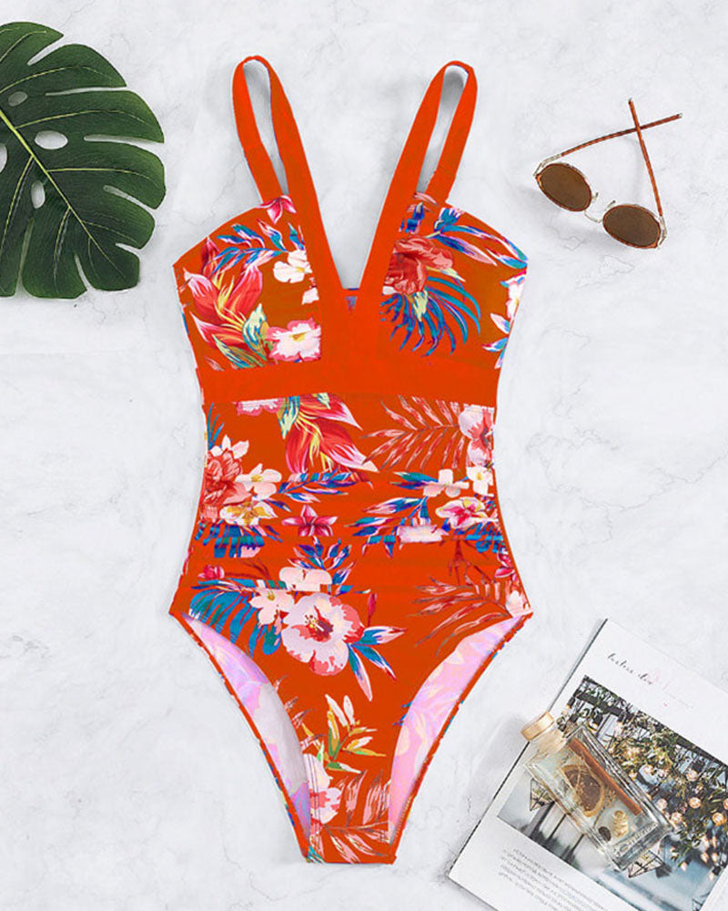 Fernanda - Costume da Bagno Elegante con Stampa Floreale