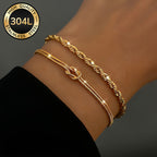 Isabella™ | Elegante bracciale doppio
