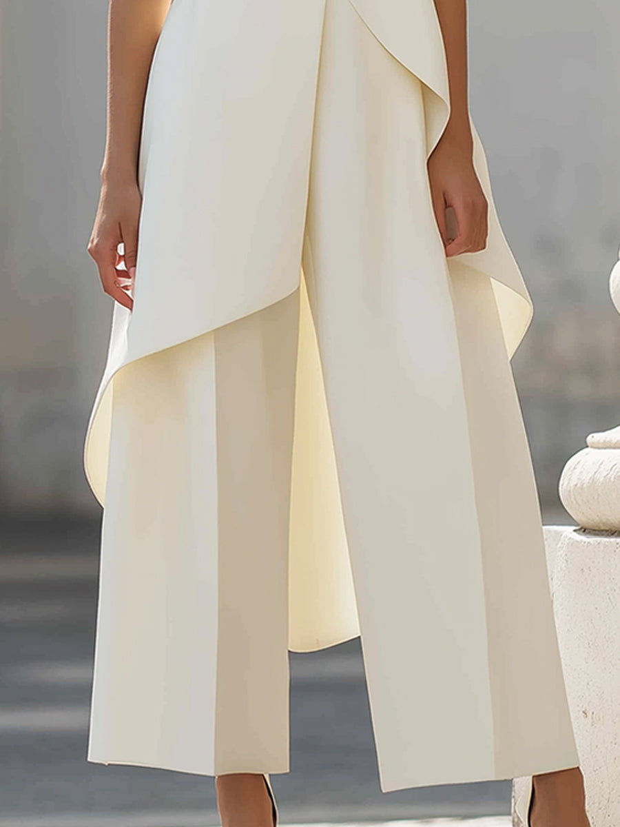 Martina | Abito lungo con un taglio elegante