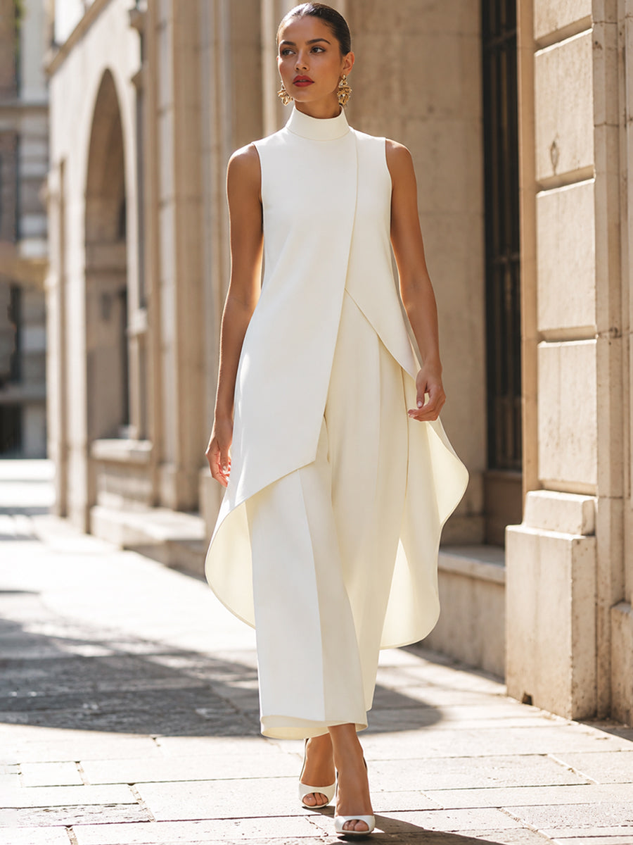 Martina | Abito lungo con un taglio elegante