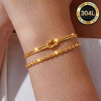 Isabella™ | Elegante bracciale doppio