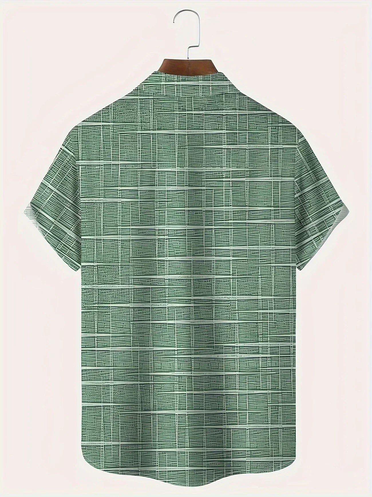 Camicia Haroyan Trendy con Motivo a Righe e Quadri - Stile Unico per Ogni Occasione!