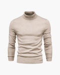 JANGSAN Maglione in Lana Merino con Collo Alto - Eleganza e Comfort per Ogni Occasione