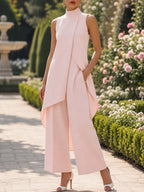 Martina | Abito lungo con un taglio elegante