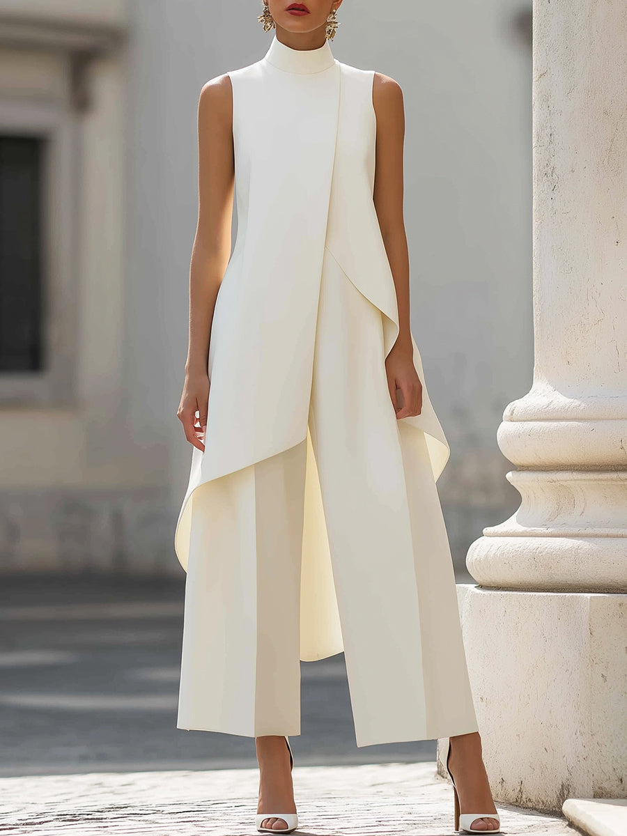 Martina | Abito lungo con un taglio elegante