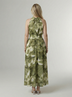 Sylin | Abito Midi Elegante con Scollo All'Americana - Stile e Comfort per Ogni Occasione!