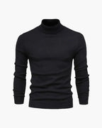 JANGSAN Maglione in Lana Merino con Collo Alto - Eleganza e Comfort per Ogni Occasione