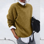 Maglione in Cashmere con Collo Tondo: Eleganza e Comfort per Ogni Occasione
