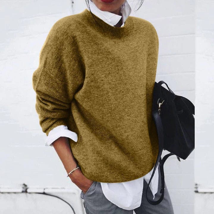 Maglione in Cashmere con Collo Tondo: Eleganza e Comfort per Ogni Occasione
