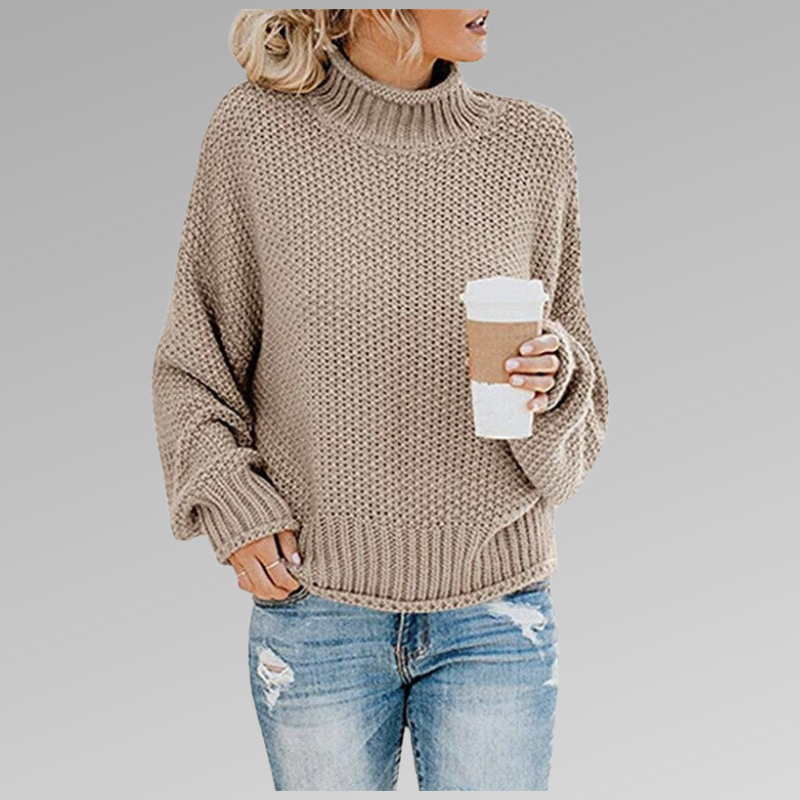 Maglione Elegante con Collo Alto - Comfort e Stile per Ogni Occasione!