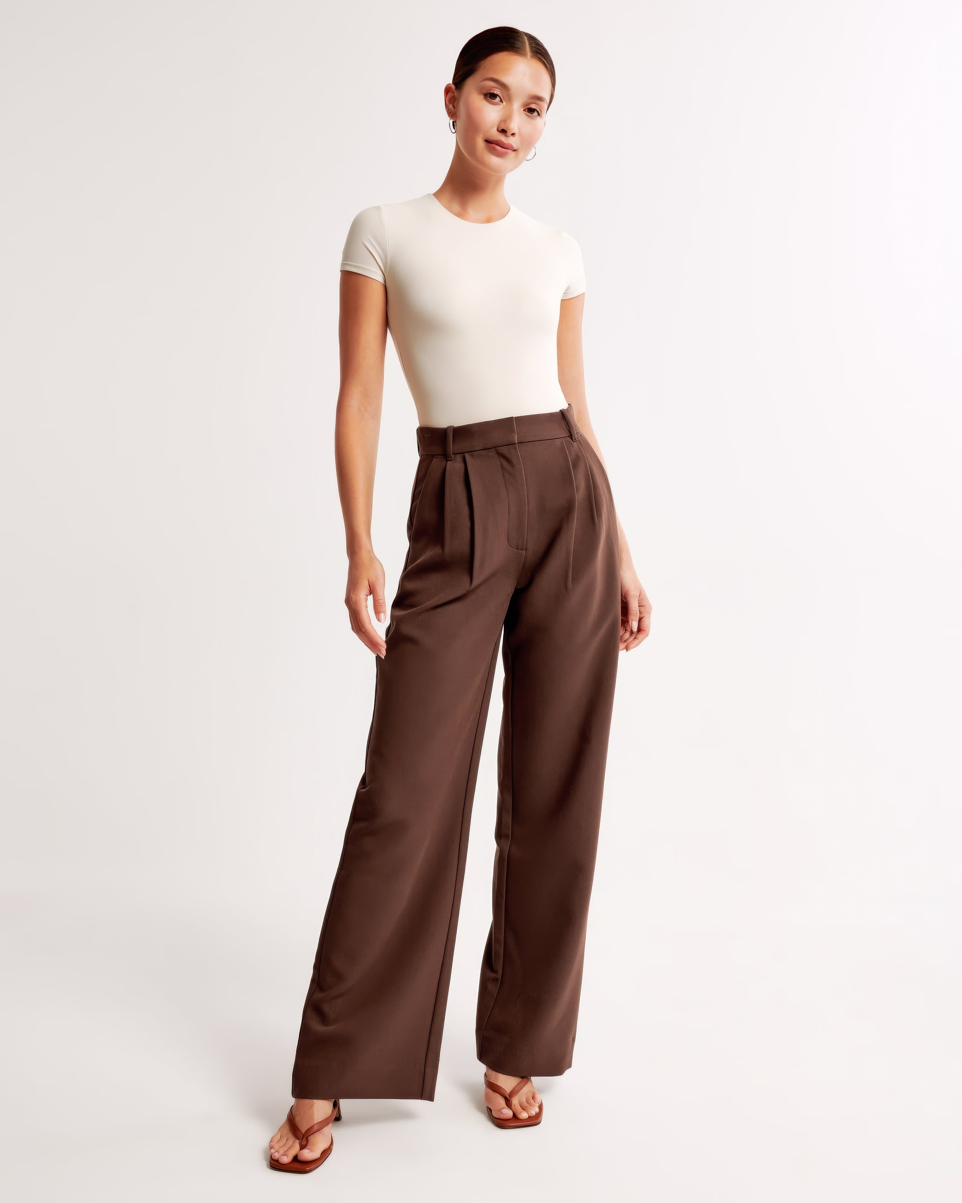 MILENA™ | Eleganti pantaloni a pieghe con gamba larga – Comfort e classe in un unico capo
