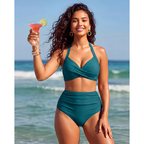SARA™ | Bikini 2-in-1 Alta Vita con Controllo Pancia - Stile e Comfort per l'Estate!