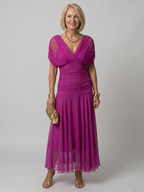 Calen | Vestito Midi Spalle Scoperte - Eleganza e Stile
