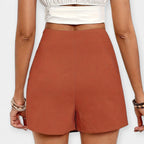 Eleganti Pantaloni a Vita Alta con Gonna: Stile e Comfort in Unico Look!