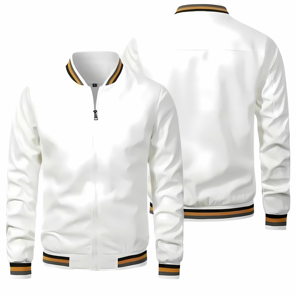 Giacca Bomber a Righe Mário - Stile Unico e Trendy!