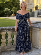 Calen | Vestito Midi Spalle Scoperte - Eleganza e Stile
