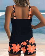 Mariana - Tankini Senza Maniche con Scollatura a U: Comfort e Stile per l'Estate!