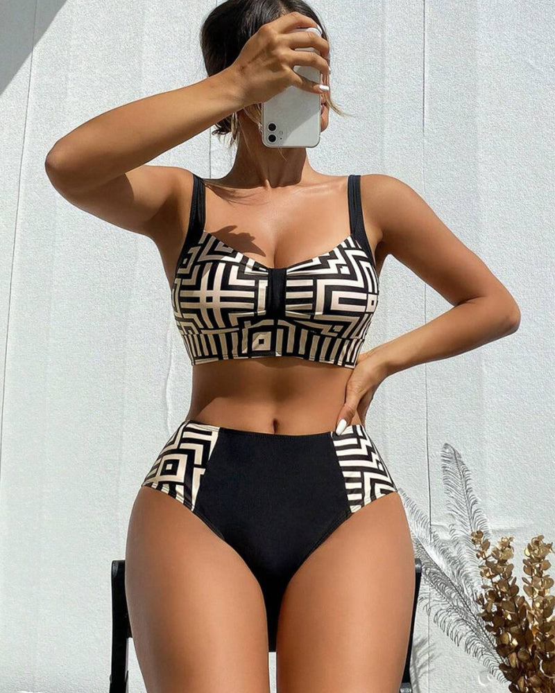 Helena - Bikini Elegante a Due Pezzi con Stile Unico