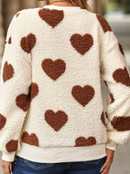 Felpa Calda con Cuori: Comfort e Stile per Ogni Occasione!