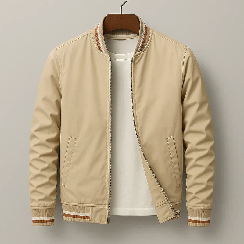 Giacca Bomber a Righe Mário - Stile Unico e Trendy!