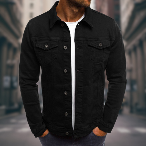 Artur - Giacca Slim Fit in Denim: Stile e Comfort per Ogni Occasione!