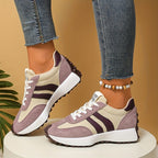 Nova – Sneakers Retro con Plateau e Suola Ammortizzata per il Massimo Comfort