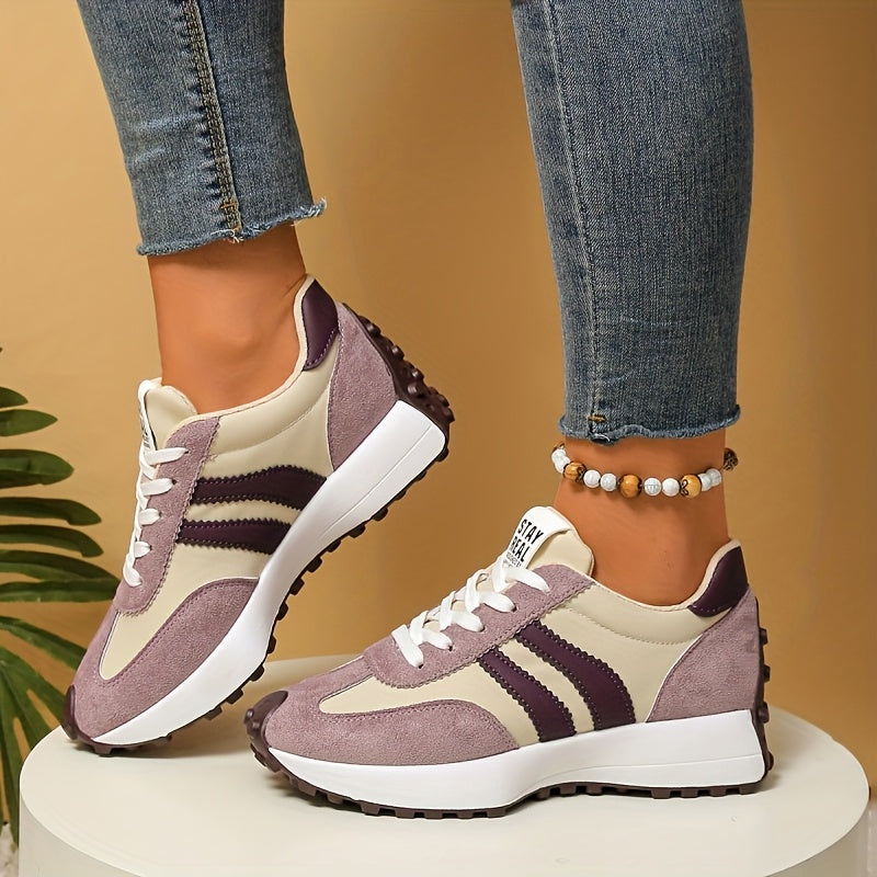 Nova – Sneakers Retro con Plateau e Suola Ammortizzata per il Massimo Comfort