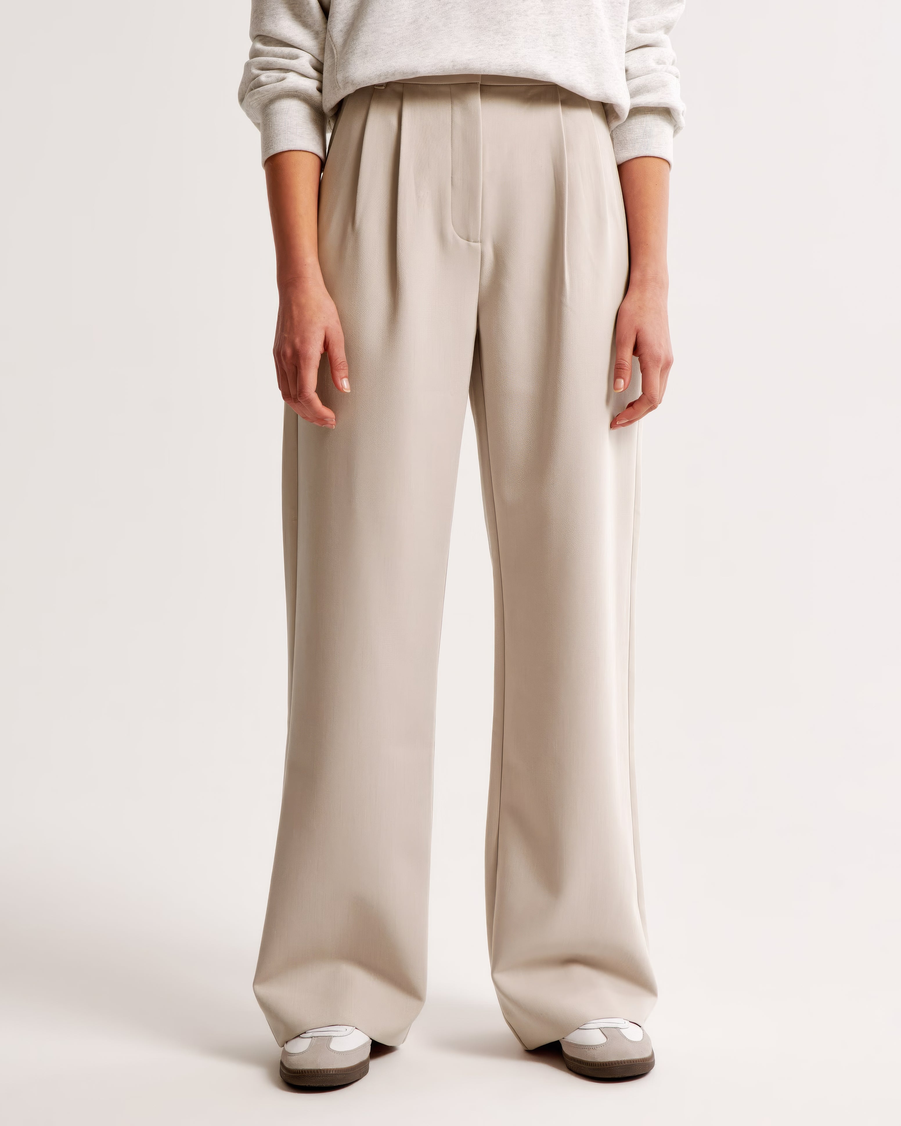 MILENA™ | Eleganti pantaloni a pieghe con gamba larga – Comfort e classe in un unico capo