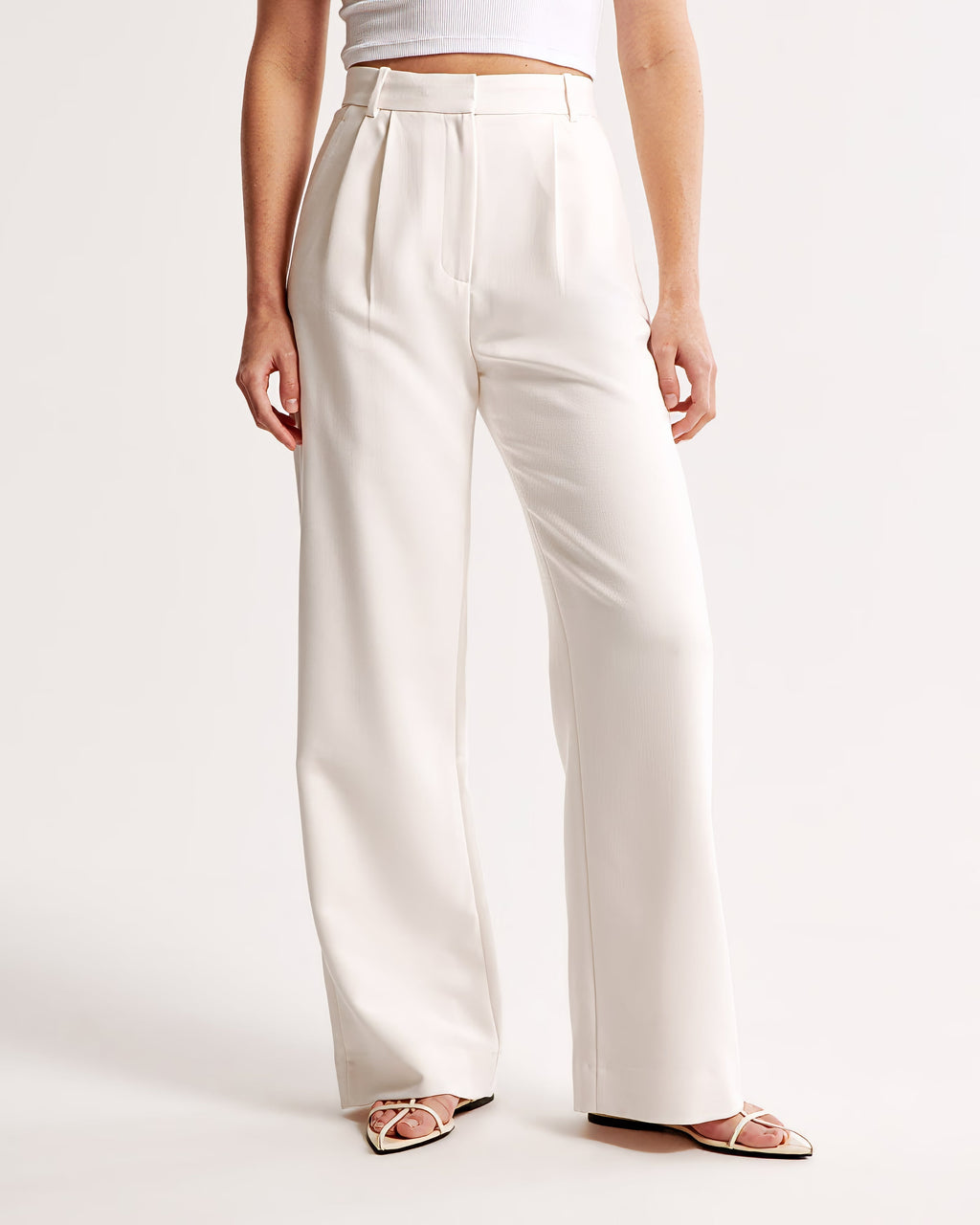 MILENA™ | Eleganti pantaloni a pieghe con gamba larga – Comfort e classe in un unico capo