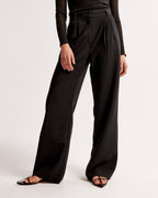 MILENA™ | Eleganti pantaloni a pieghe con gamba larga – Comfort e classe in un unico capo