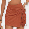 Eleganti Pantaloni a Vita Alta con Gonna: Stile e Comfort in Unico Look!