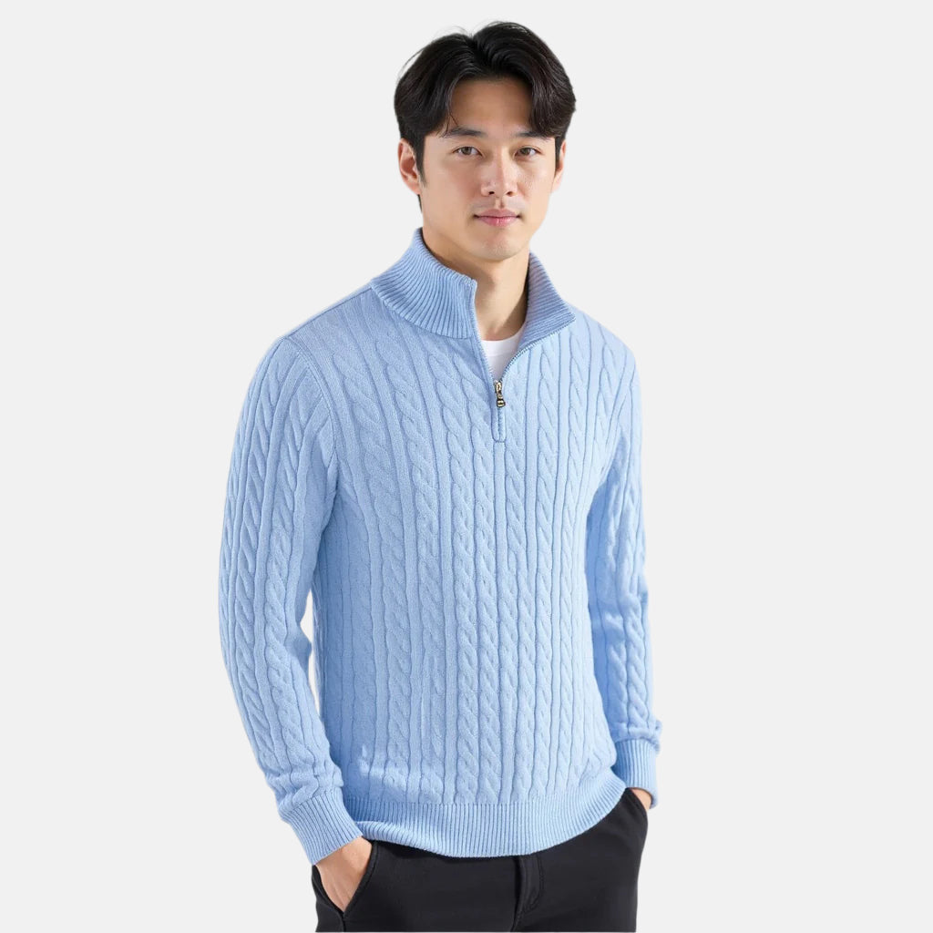 Maglione Zippato TAEBAEK - Comfort e Stile per Ogni Occasione!
