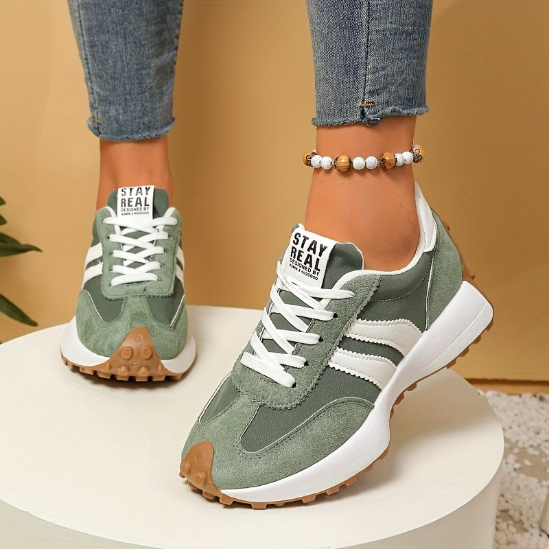 Nova – Sneakers Retro con Plateau e Suola Ammortizzata per il Massimo Comfort