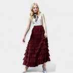 Elegante Gonna con Dettagli in Tulle: Stile e Raffinatezza per Ogni Occasione