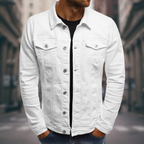 Artur - Giacca Slim Fit in Denim: Stile e Comfort per Ogni Occasione!