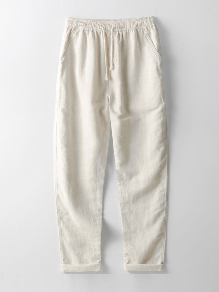 Abito Casual Leo: Eleganza Estiva con Pantaloni in Lino