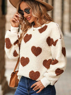 Felpa Calda con Cuori: Comfort e Stile per Ogni Occasione!