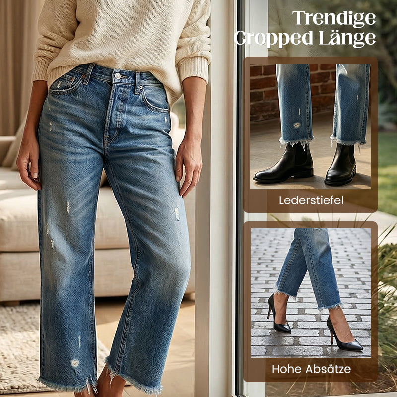 AUROR™ |  Jeans vintage a gamba dritta – Denim intramontabile con vestibilità comoda