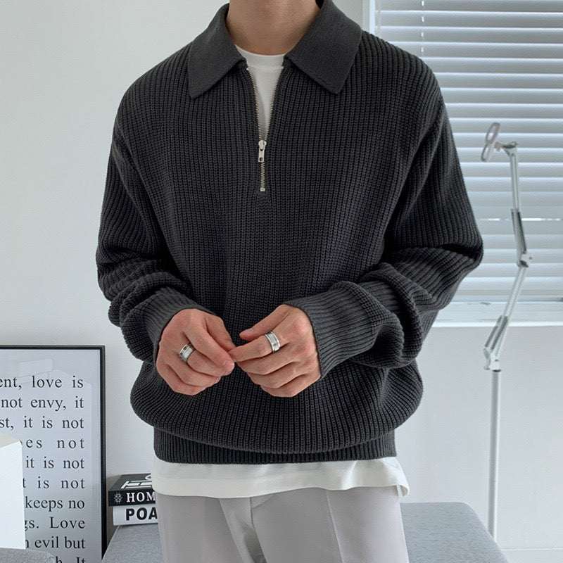 Maglione RASON con Zip: Comfort e Stile per Ogni Occasione!