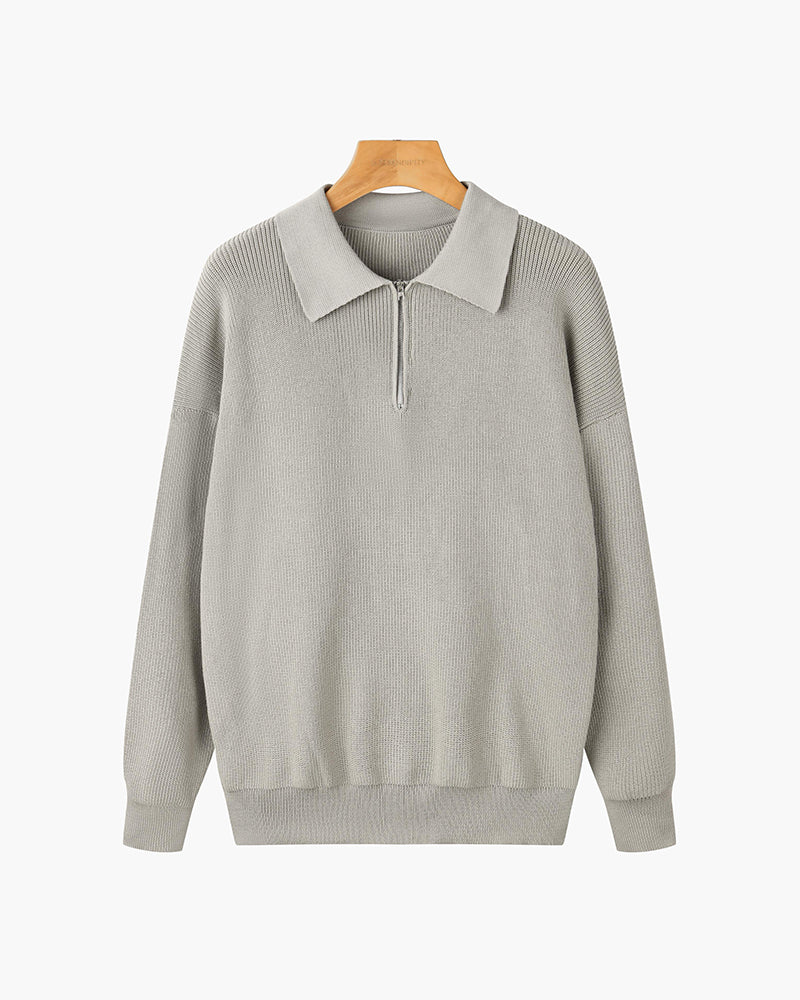 Maglione RASON con Zip: Comfort e Stile per Ogni Occasione!