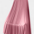 Elegante Gonna Lunga Plissettata in Satin: Stile e Comfort per Ogni Occasione!