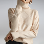 Pullover Morbido con Collo Alto - Comfort e Stile per Ogni Occasione!