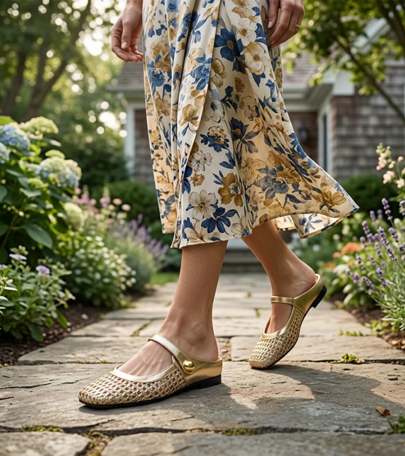 Mary-Jane | Mules 100% Traspiranti per Comfort e Stile