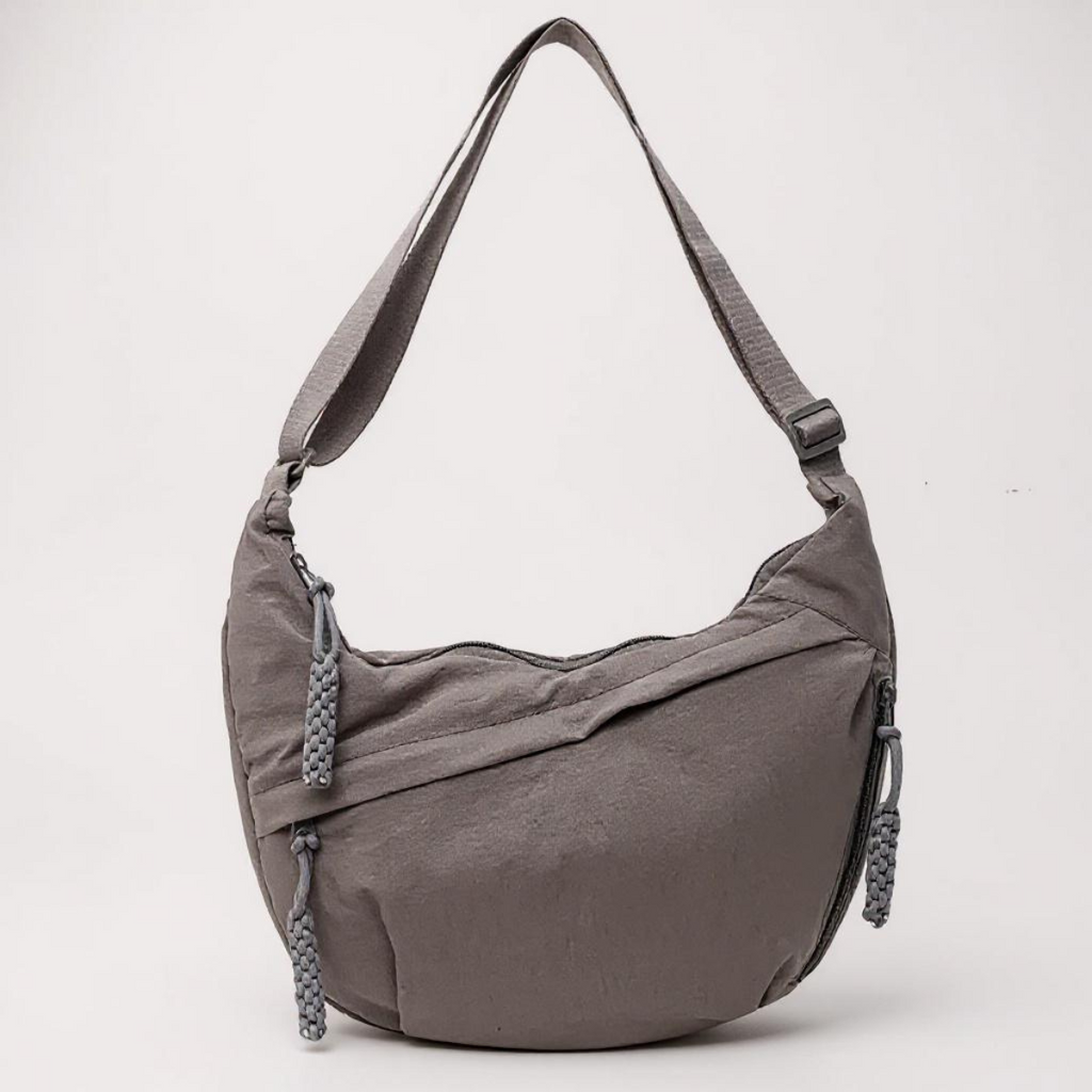 ROSSELLA™ | Borsa a Spalla Grigia Elegante e Versatile