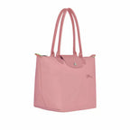 Borsa Shopper Pieghevole – Petalo Rosa Elegante e Pratica