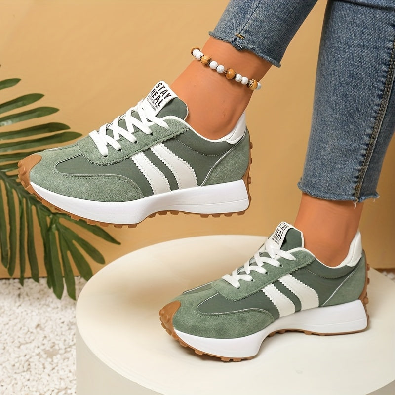 Nova – Sneakers Retro con Plateau e Suola Ammortizzata per il Massimo Comfort