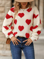 Felpa Calda con Cuori: Comfort e Stile per Ogni Occasione!