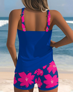 Mariana - Tankini Senza Maniche con Scollatura a U: Comfort e Stile per l'Estate!